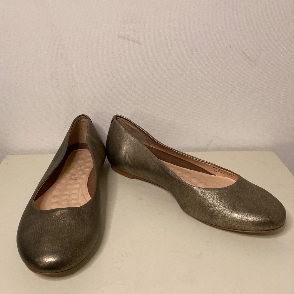 Walking Cradles Bronwyn Flats In Old Gold Antique Metallic - 11W - Picture 5 of 8